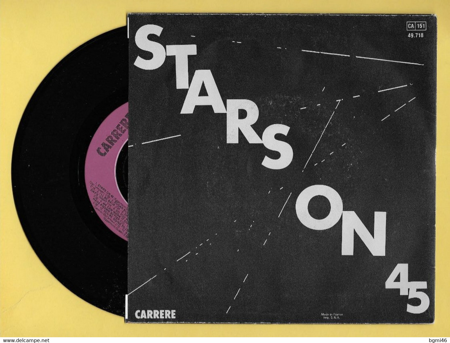 Disque Vinyle 45 Tours : STARS ON 45 : Compilation ..Scan C  : Voir 2 Scans - Compilations