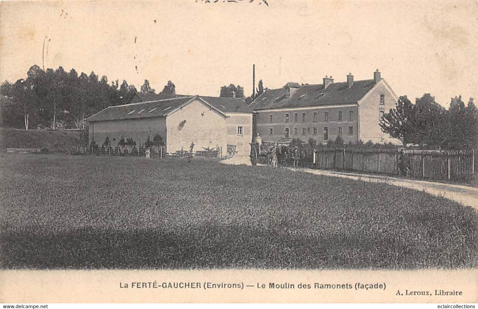 La Ferté Gaucher          77      Le Moulin Des Ramonets.     Façade.       (voir Scan) - La Ferte Gaucher