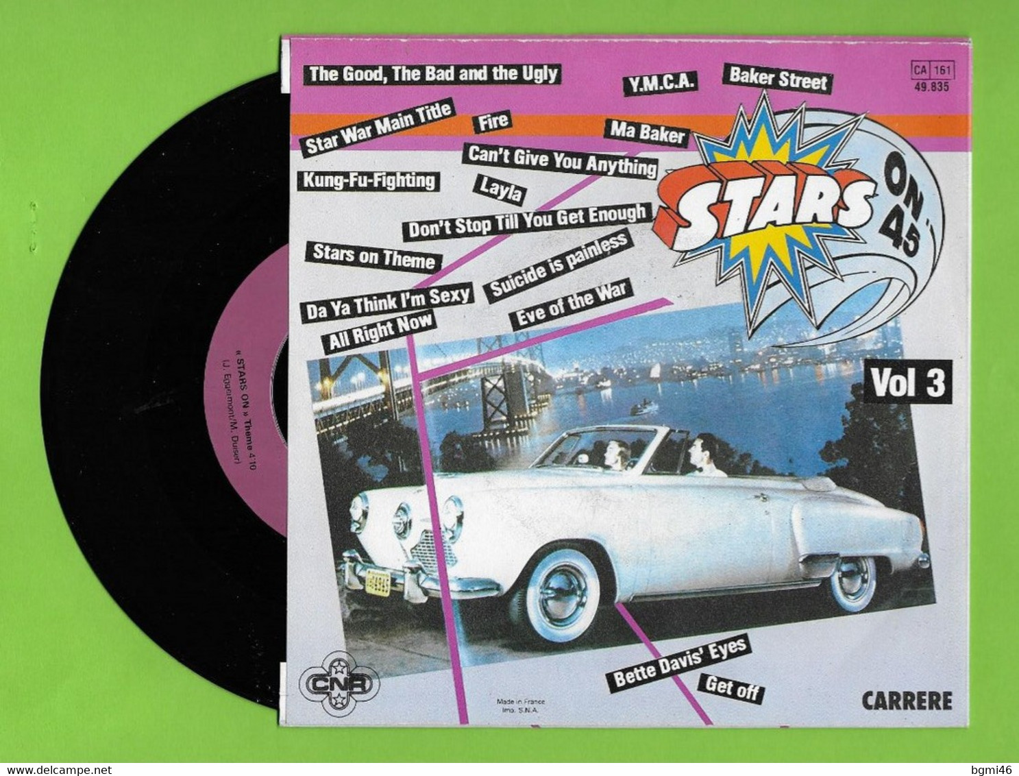 Disque Vinyle 45 Tours : STARS ON 45 . VOL 3 : Compilation ..Scan E  : Voir 2 Scans - Compilations