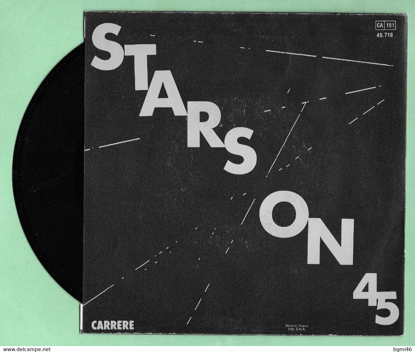 Disque Vinyle 45 Tours : STARS ON 45 : Compilation ..Scan F  : Voir 2 Scans - Compilaciones