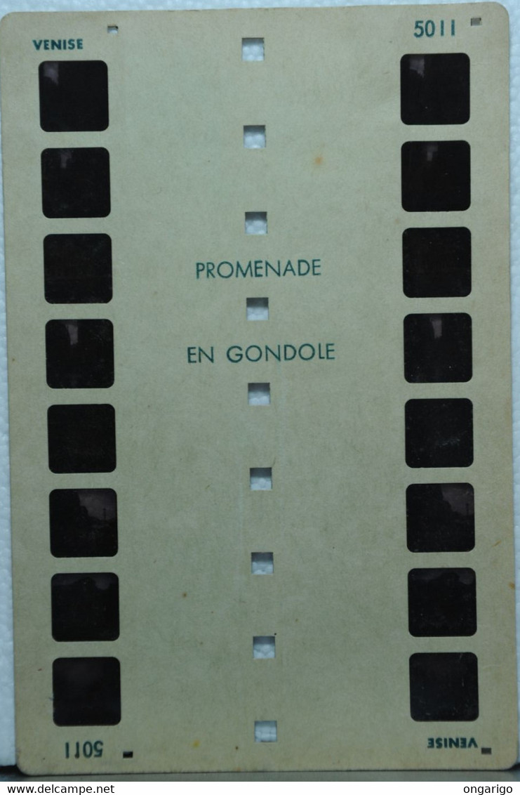 COLORELIEF    5011   VENISE - PROMENADE EN GONDOLE - Visionneuses Stéréoscopiques