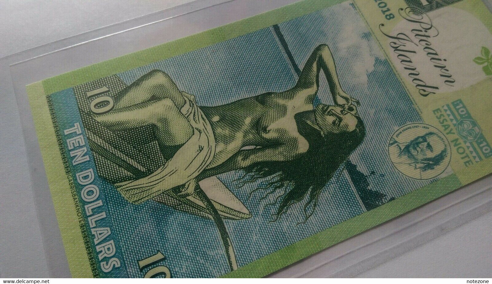 Matej Gabris $10 Pitcairn Islands Banknote Private Fantasy Test - [ 5] Serie Coleccionistas