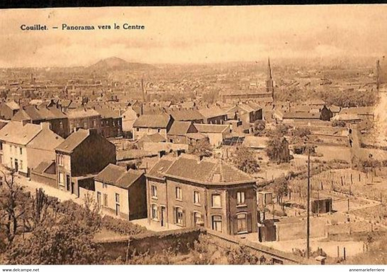 Couillet Panorama Vers Le Centre - Charleroi