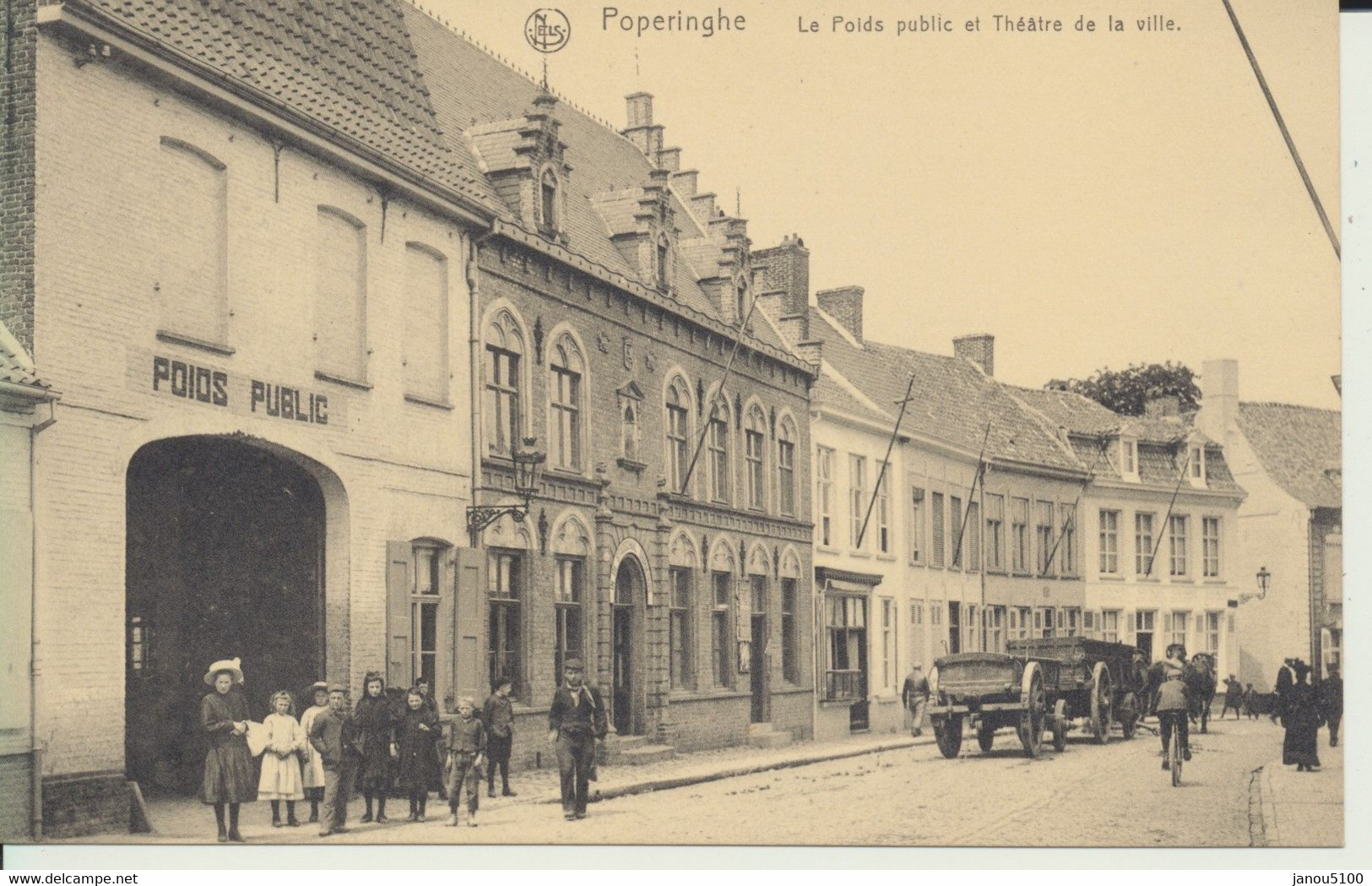 Poperinghe   Le Poids Public Et Théâtre De La Ville. - Beernem