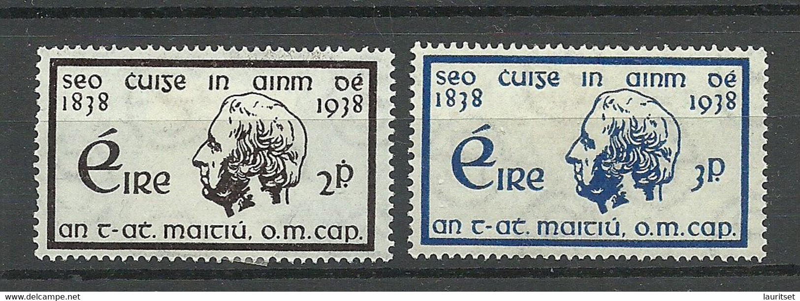 IRLAND IRELAND 1938 Michel 67 - 68 * - Neufs