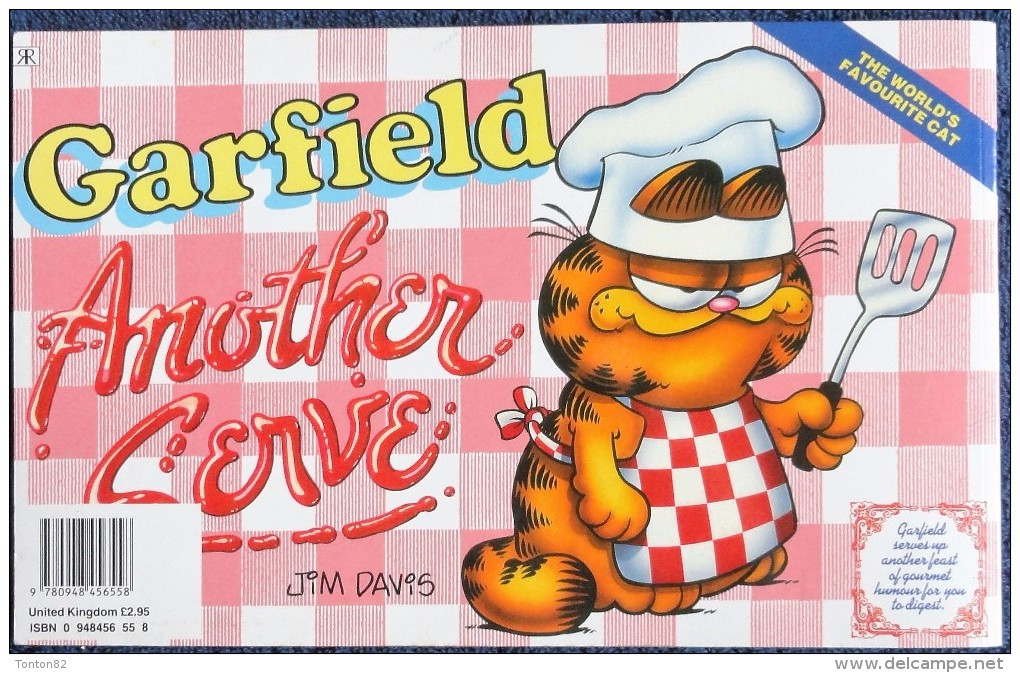 Jim Davis - GARFIELD - The World's Favourite Cat N° 8 - Another Serve - Ravette Books - ( 1989 ) . - Brits Stripboeken
