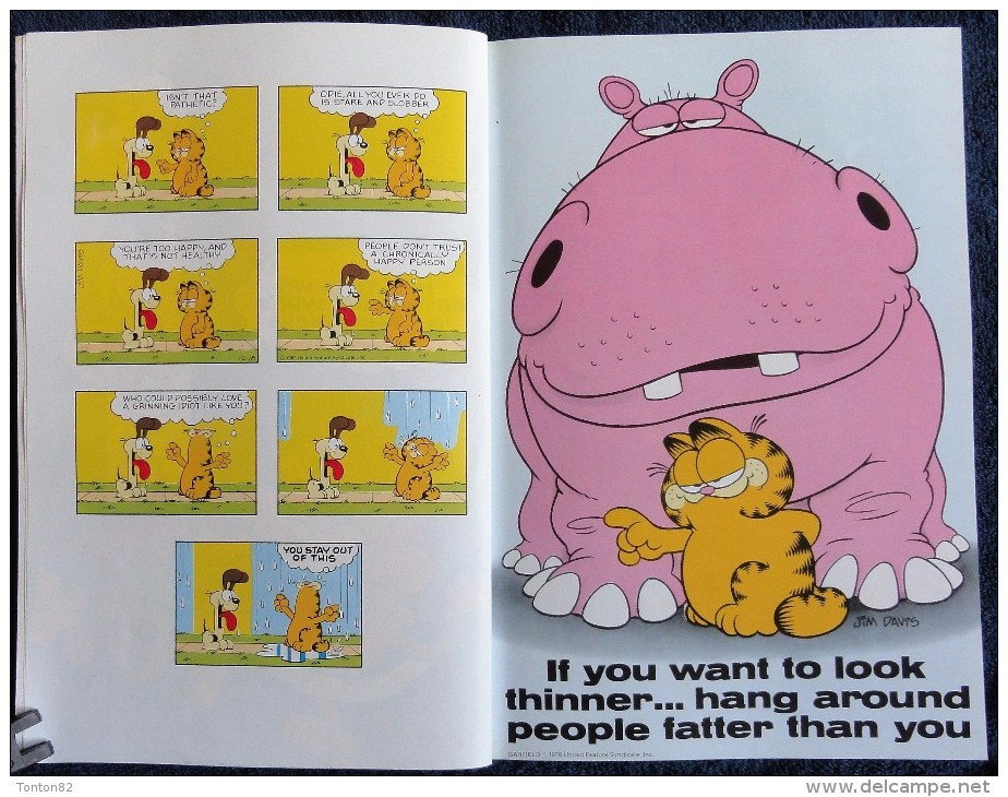 Jim Davis -The  GARFIELD Gallery - N° 3- Ravette Books - ( 1992 ) . - British Comic Books