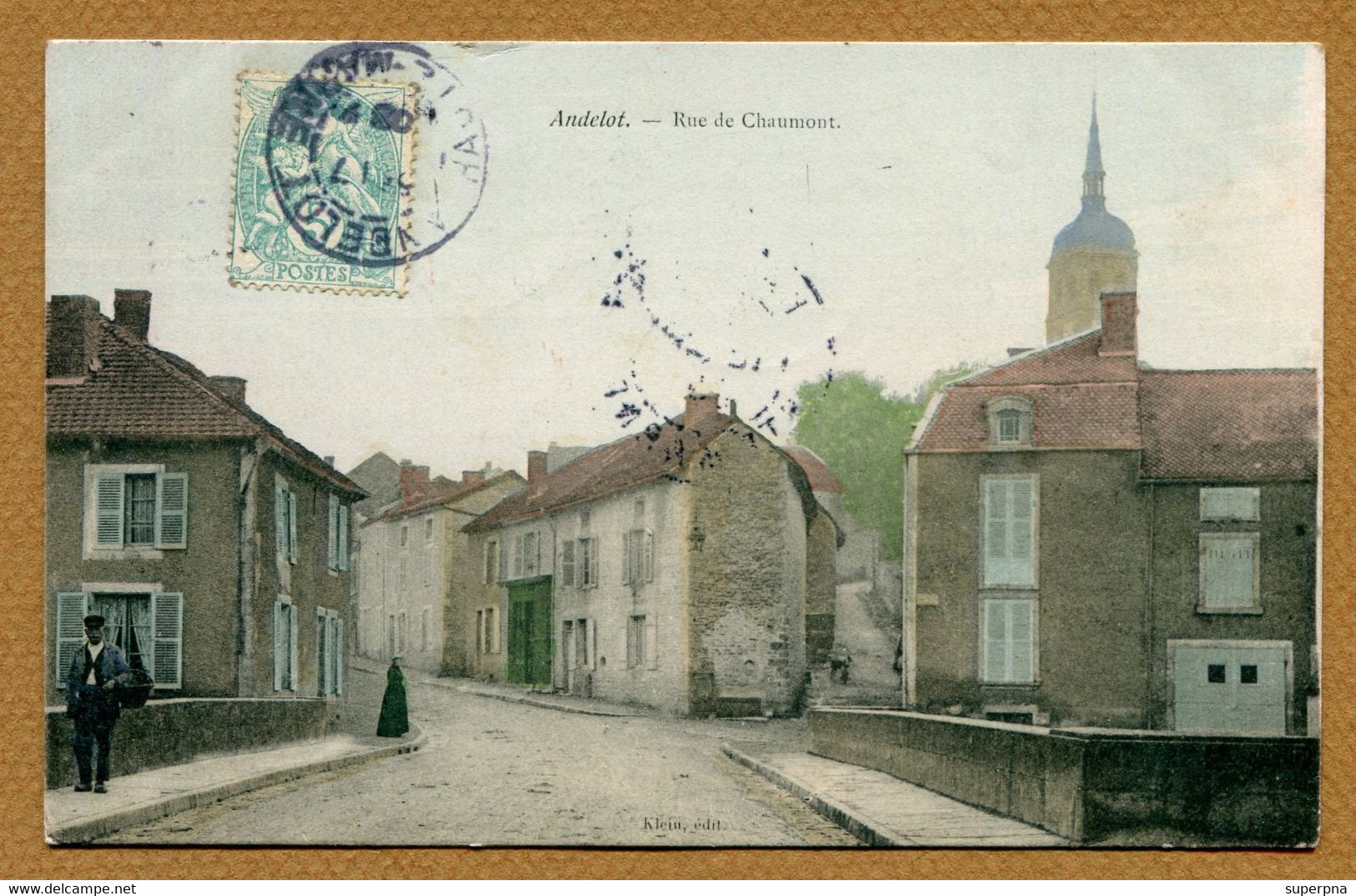 ANDELOT  (52) : " RUE DE CHAUMONT " - Andelot Blancheville