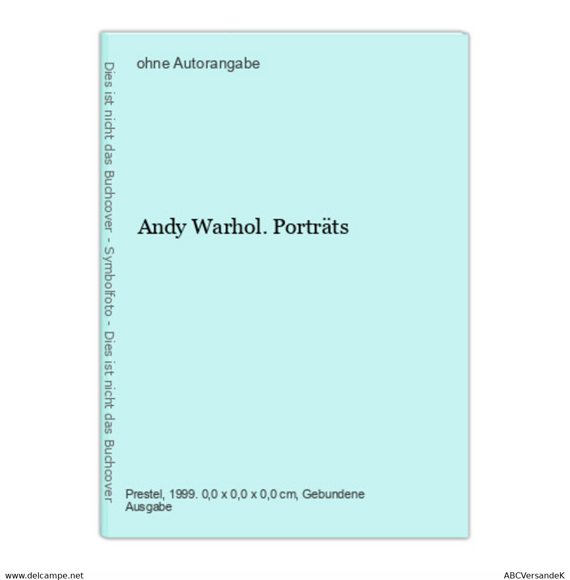 Andy Warhol. Porträts - Sonstige & Ohne Zuordnung