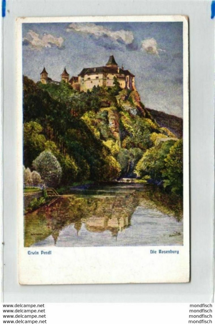 Rosenburg Am Kamp - Gemälde Von Erwin Pendl 1922 - Rosenburg