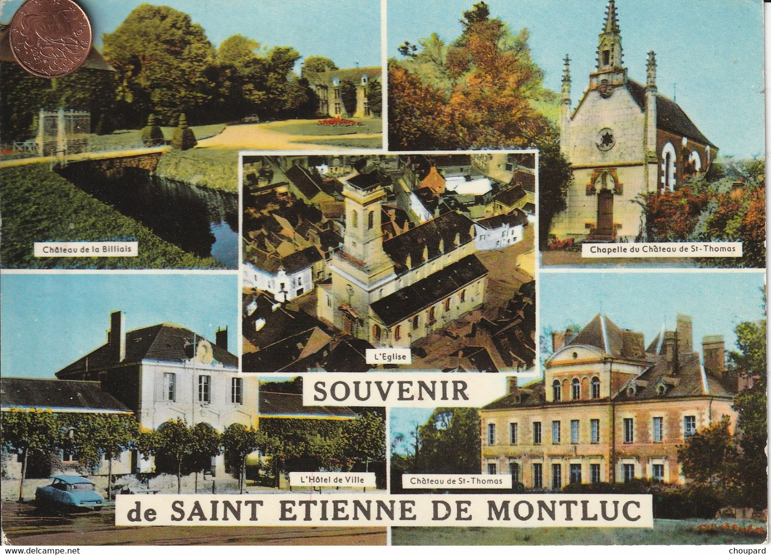 44 - Carte Postale Semi Moderne De SAINT ETIENNE DE MONTLUC  ( Multi Vues ) - Saint Etienne De Montluc