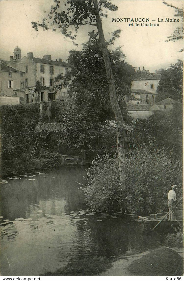 Montfaucon * La Moine Et Le Cartron * Bac Passeur - Montfaucon