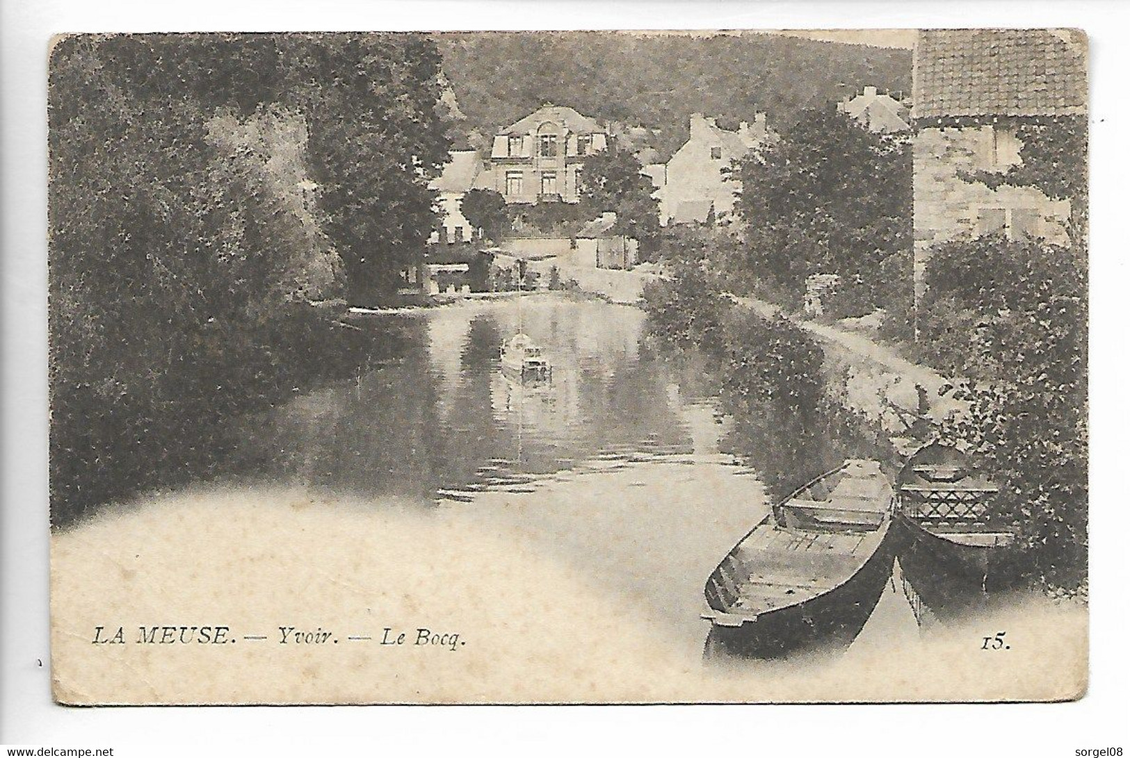 YVOIR Belgique Namur Le Bocq Barques Edt Heuvel - Yvoir