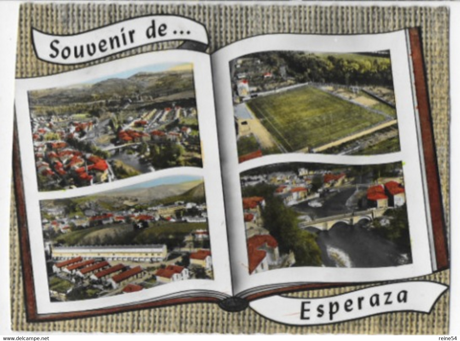 11- SOUVENIR De ESPERAZA (Aude) -Terrain De Sports- Les Nouvelles Cités - Les Deux Ponts -Editions LAPIE - ST MAUR - Conques Sur Orbiel