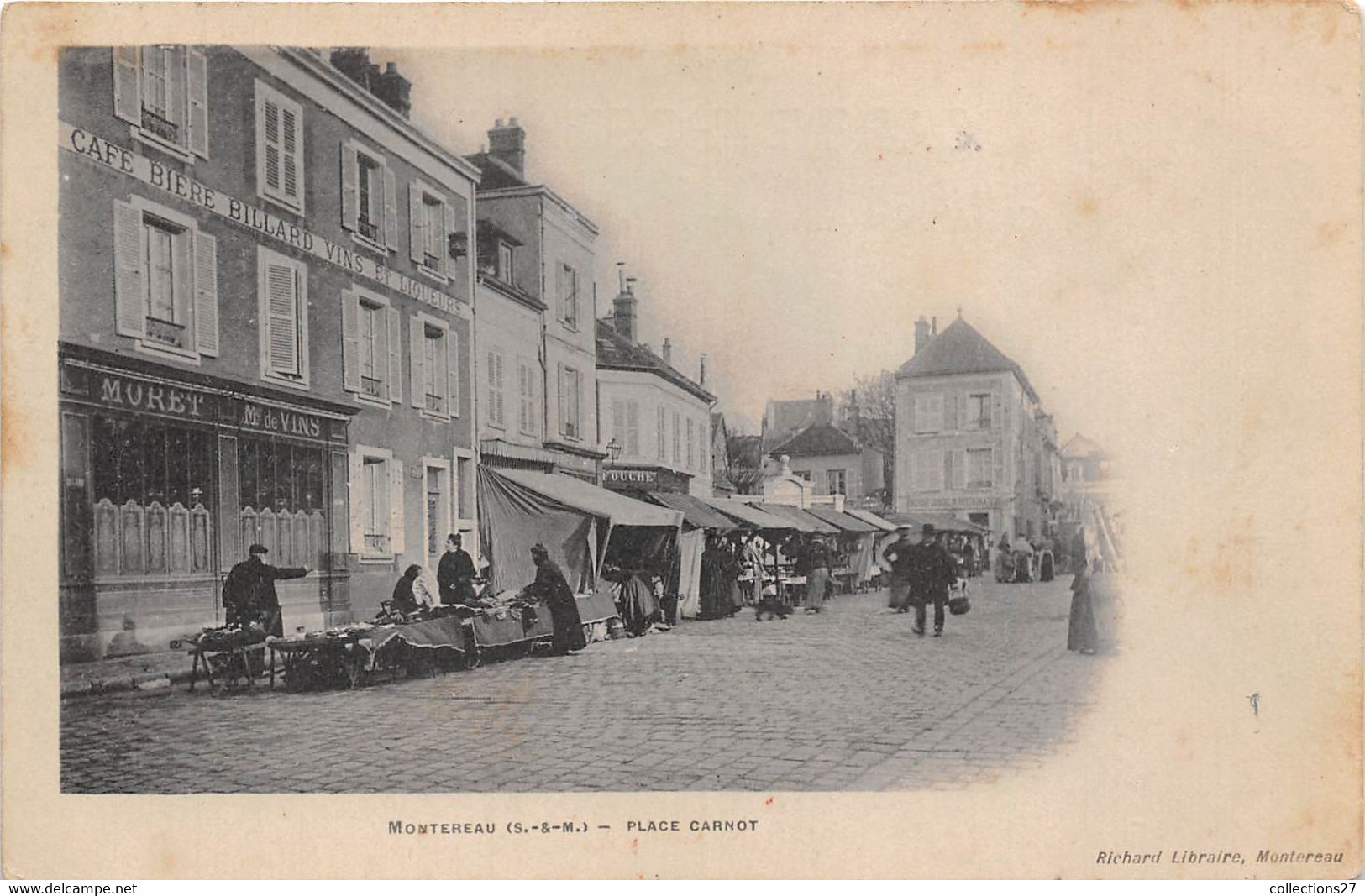 77-MONTEREAU- PLACE CARNOT - Montereau