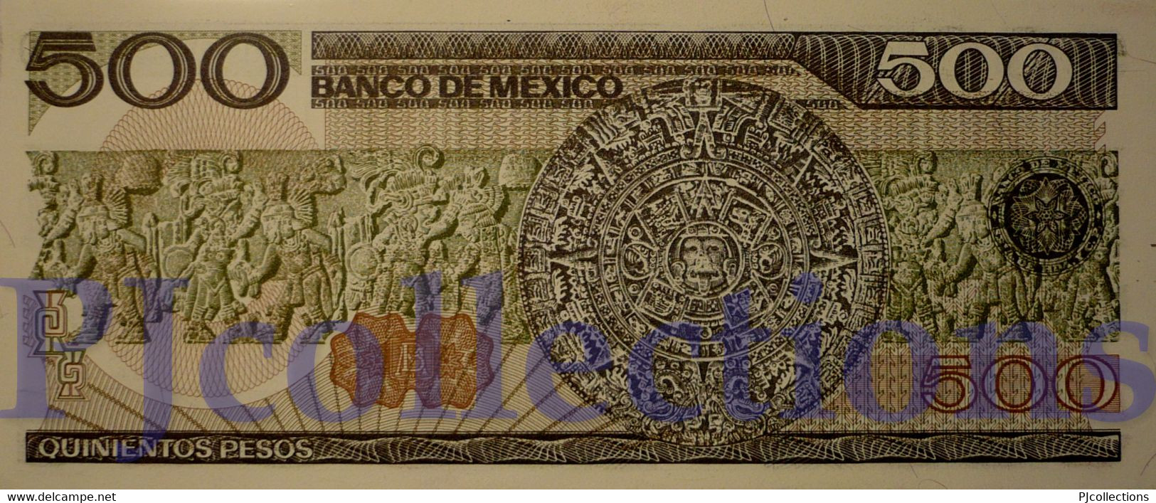 MEXICO 500 PESOS 1984 PICK 79b UNC - Mexico