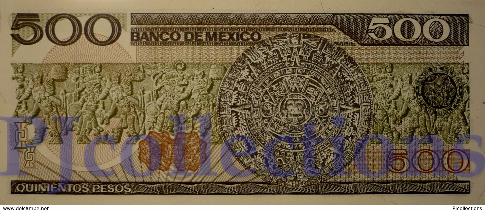 LOT MEXICO 500 PESOS 1984 PICK 79b UNC X 3 PCS - Mexico
