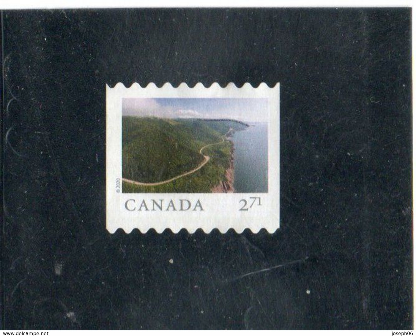 CANADA    2020  Autoadhésif  Y.T. N° Destinations  NEUF*  Sans Gomme  Cadre Phosphore - Unused Stamps