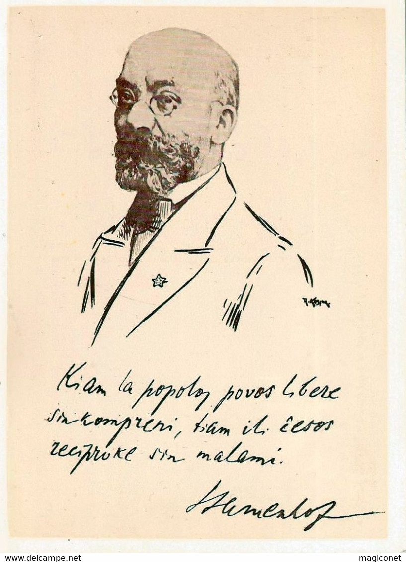 CPSM-  L.L. Zamenhof - Esperanto