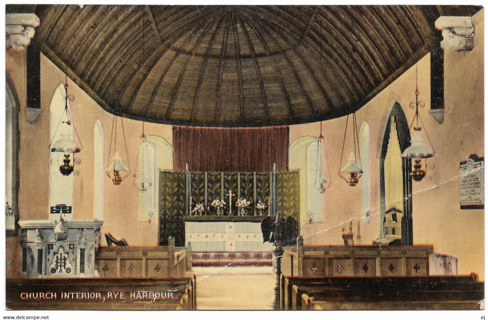 Church Of The Holy Spirit Interior Rye Harbour - 1936 - RAP Co - Rye