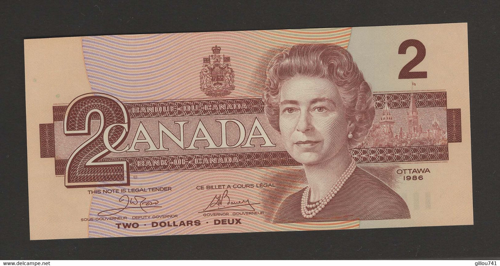 Canada, 2 Dollars, 1986-1991 Issue - Canada