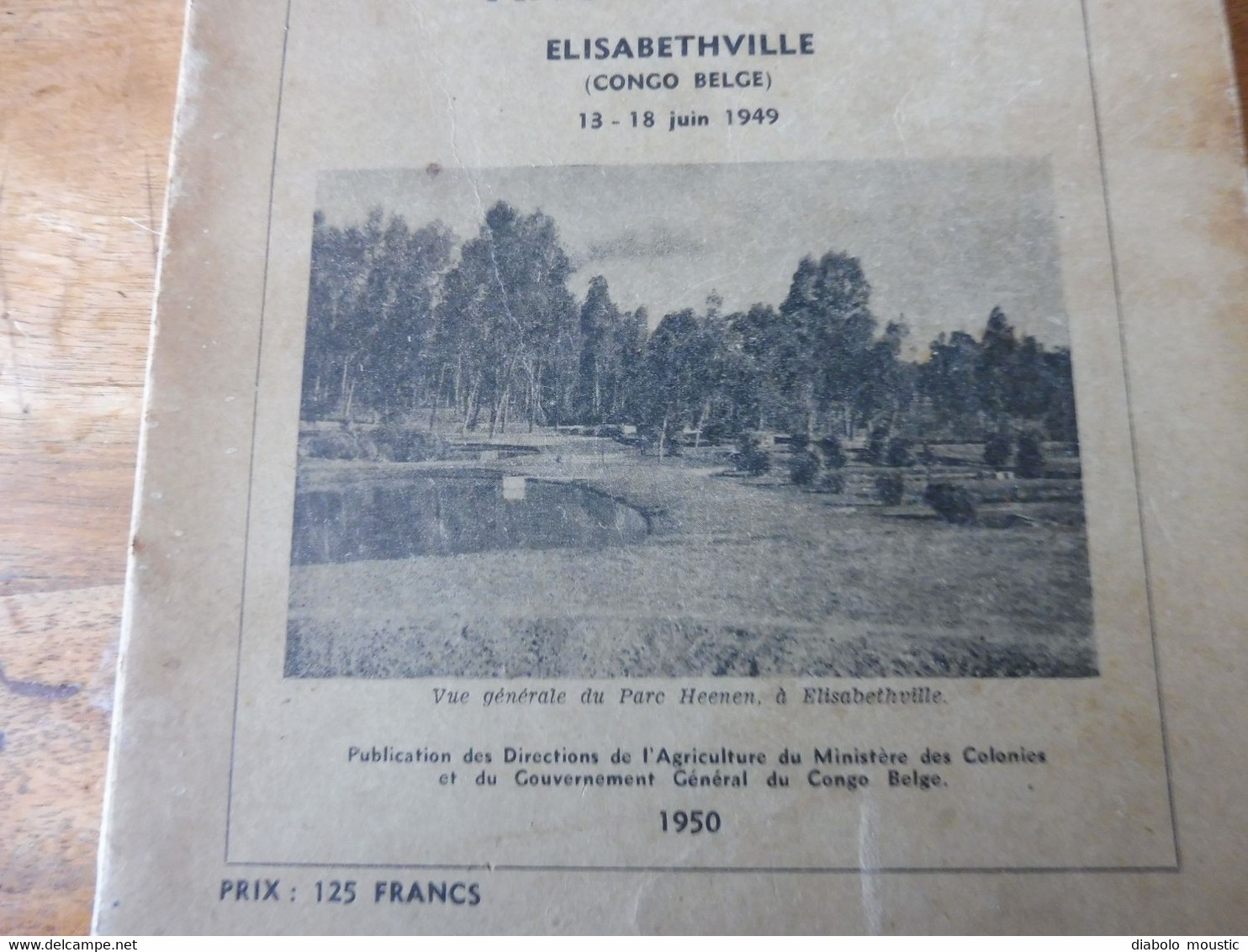 1950  Conférence Piscicole Anglo-Belge (pour Une Bonne Production De Poissons)- Elisabethville (Congo Belge)   Bilingue - Jacht/vissen
