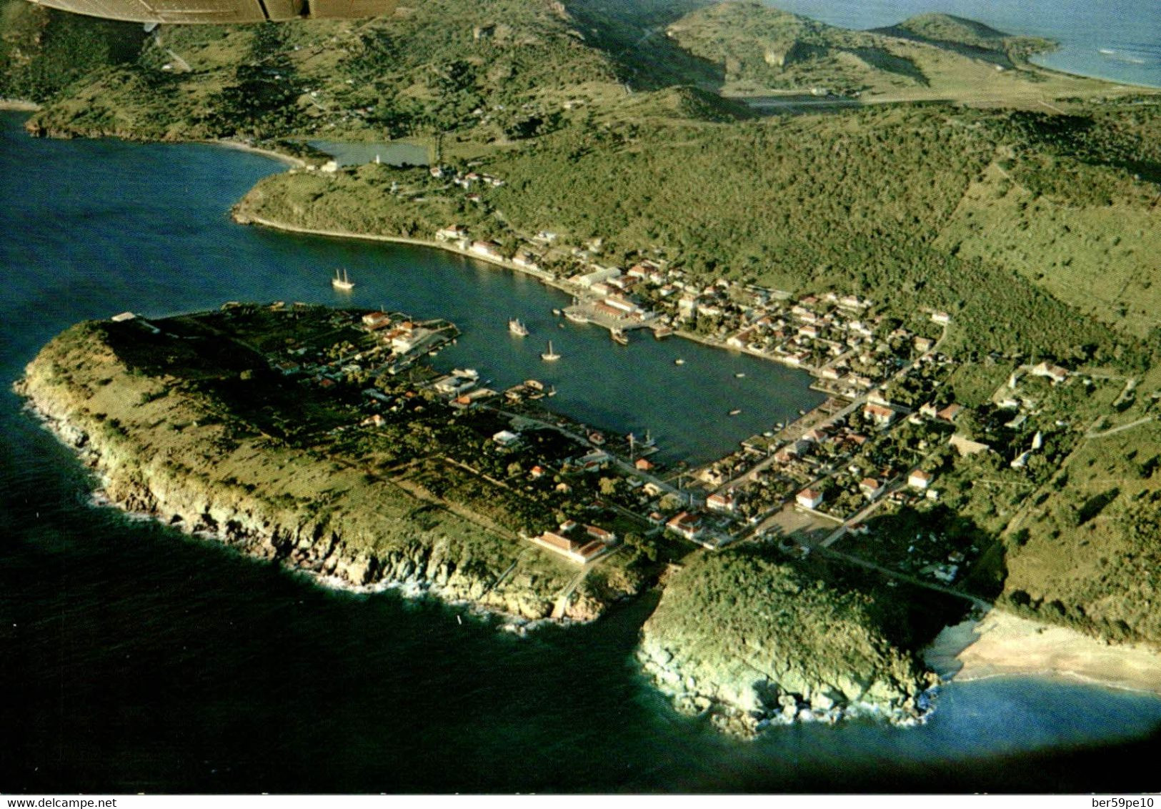 GUADELOUPE ILE DE ST BARTHELEMY GUSTAVIA  VUE GENERALE - Saint Barthelemy