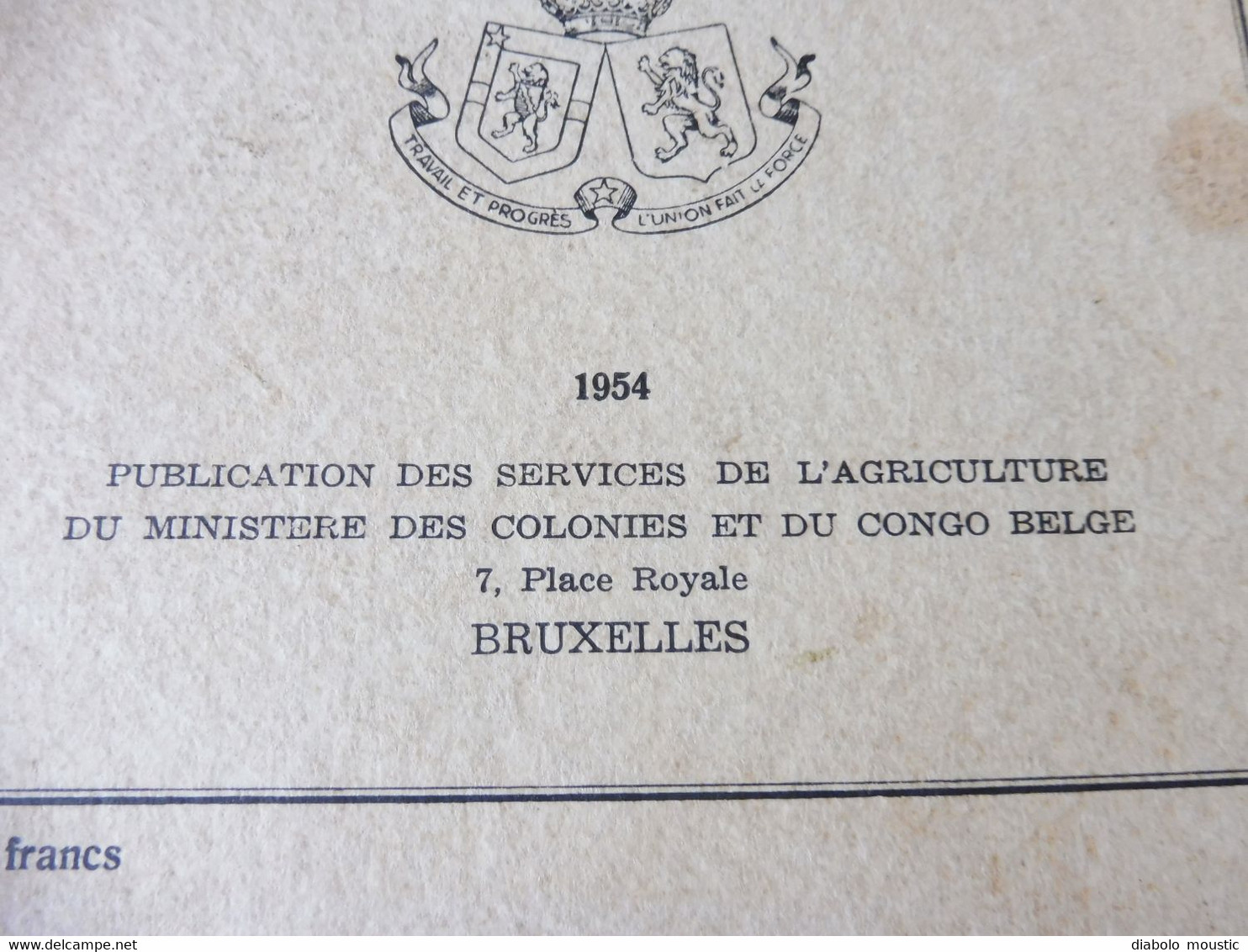 1950  La Construction D'Etangs De Pisciculture Au Congo Belge  Par A. F. De Bont ,  (Recherches Piscicoles) - Jacht/vissen