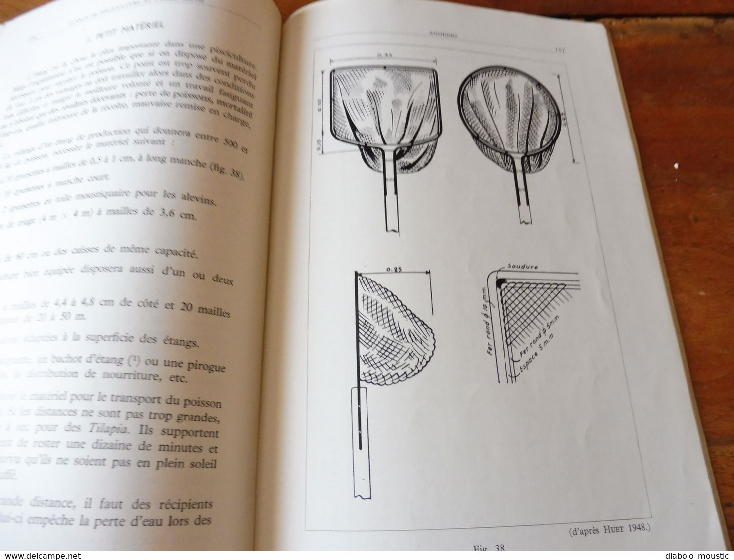 1950  La Construction d'Etangs de Pisciculture au Congo Belge  par A. F. de Bont ,  (Recherches piscicoles)