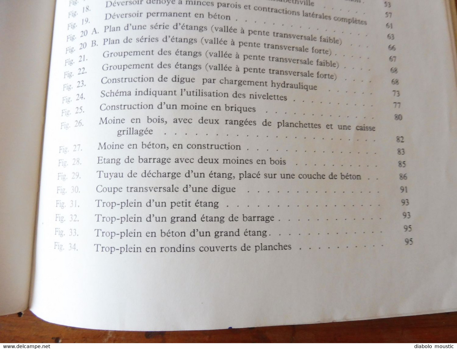 1950  La Construction d'Etangs de Pisciculture au Congo Belge  par A. F. de Bont ,  (Recherches piscicoles)