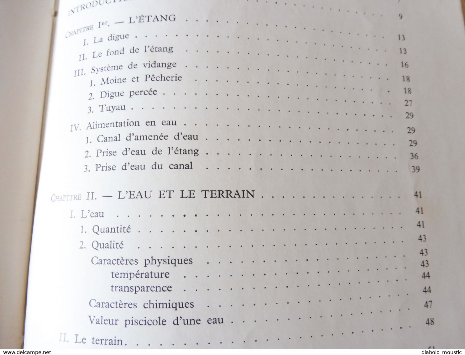 1950  La Construction d'Etangs de Pisciculture au Congo Belge  par A. F. de Bont ,  (Recherches piscicoles)