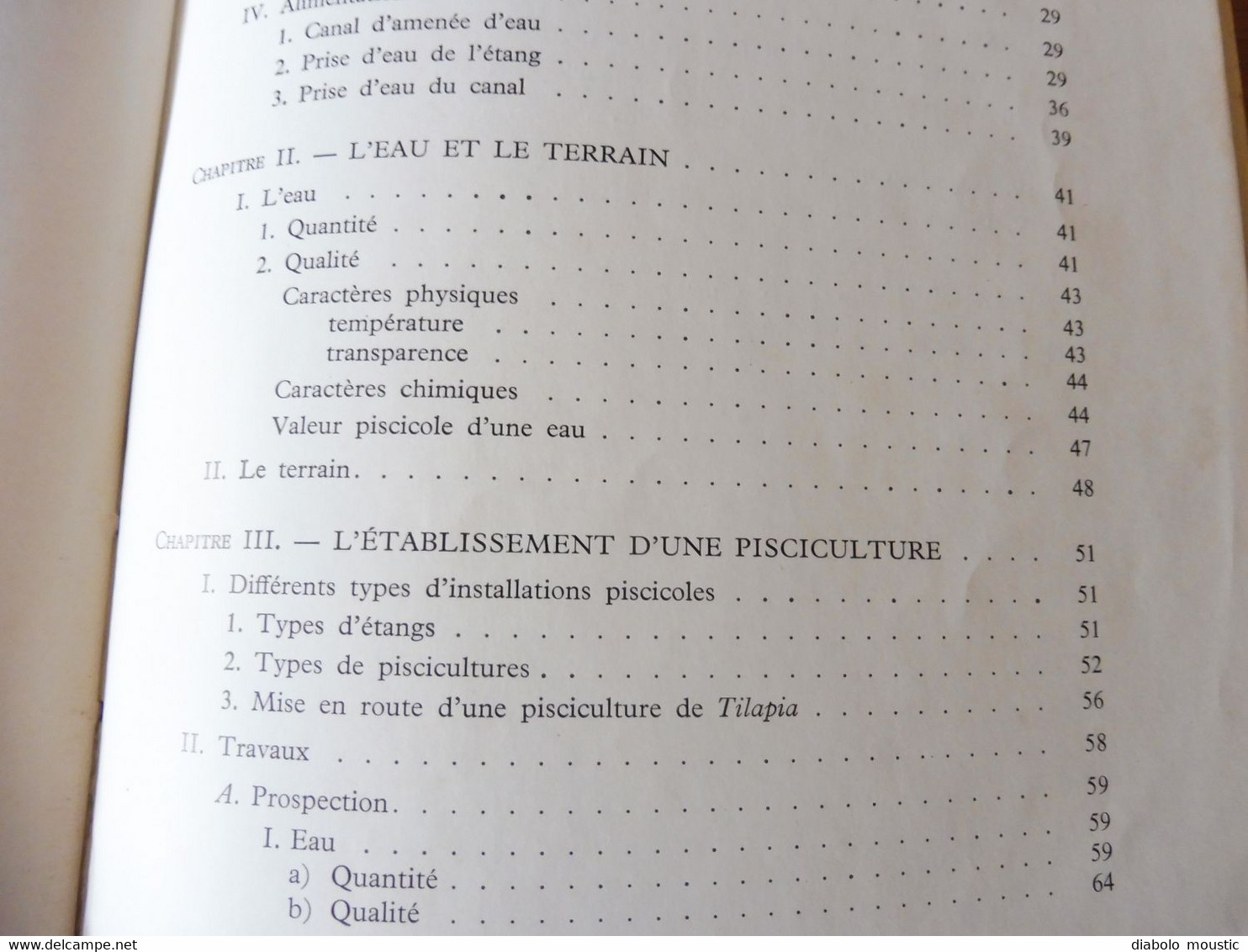 1950  La Construction d'Etangs de Pisciculture au Congo Belge  par A. F. de Bont ,  (Recherches piscicoles)