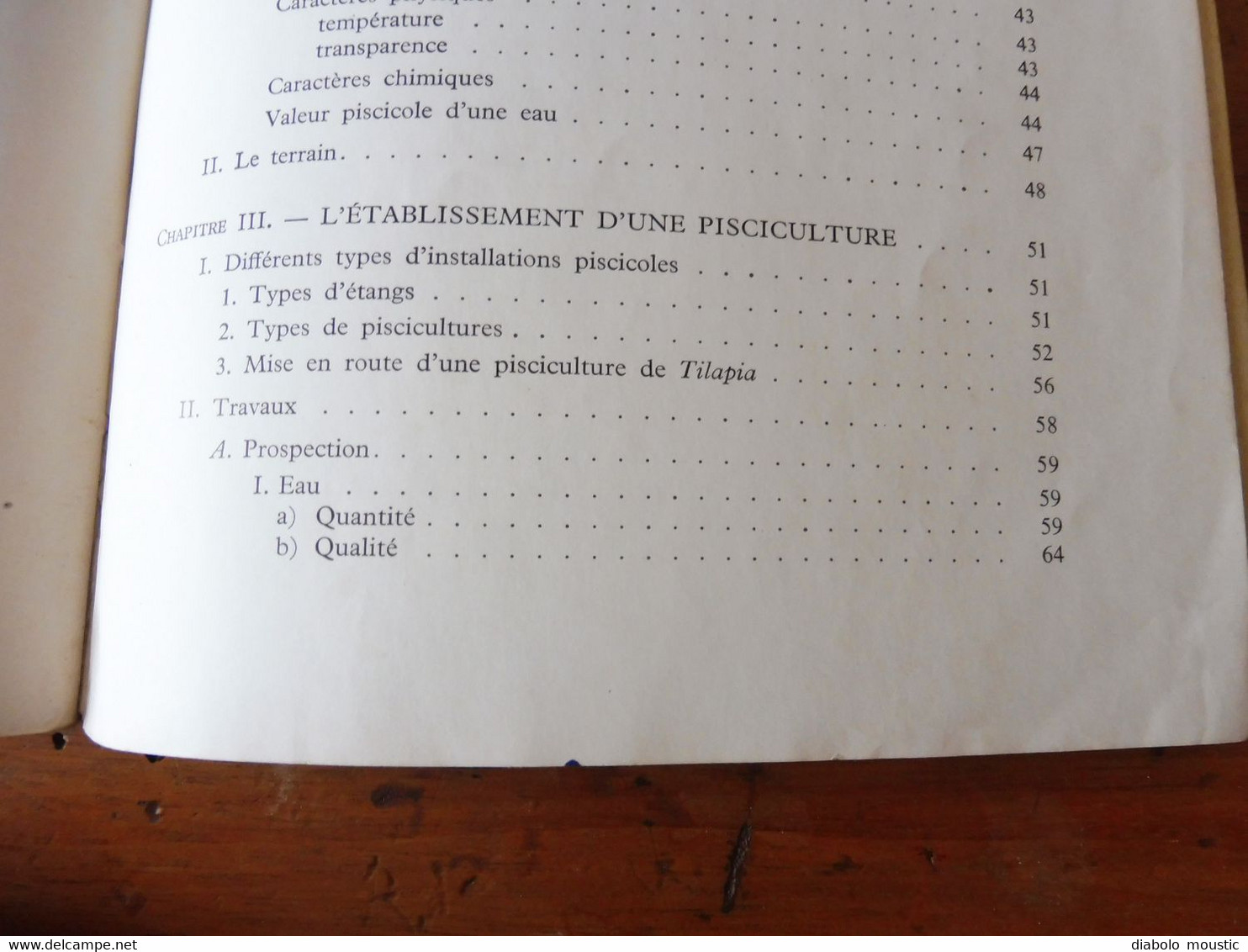 1950  La Construction d'Etangs de Pisciculture au Congo Belge  par A. F. de Bont ,  (Recherches piscicoles)