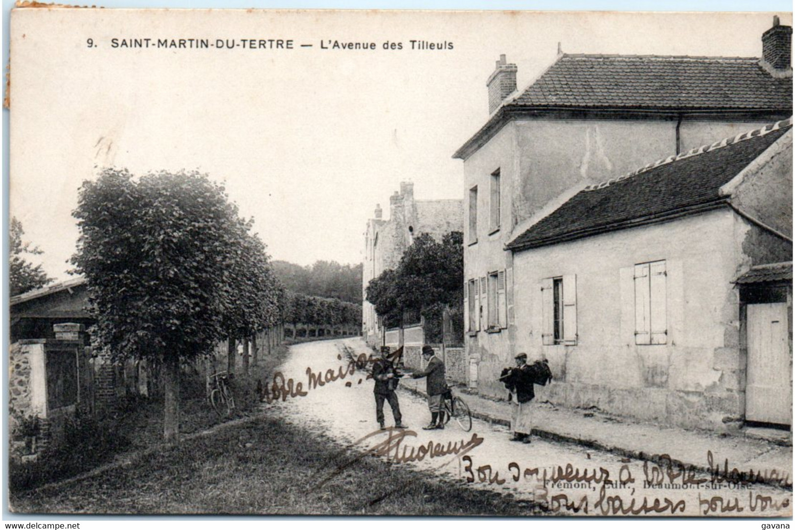 95 SAINT-MARTIN-du-TERTRE - L'avenue Des Tilleuls - Saint-Martin-du-Tertre