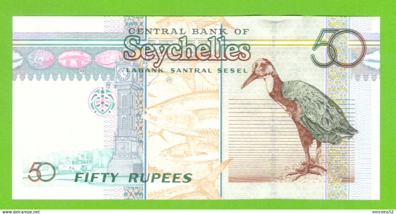 SEYCHELLES 50 RUPEES 2005  P-39A  UNC - Seychellen