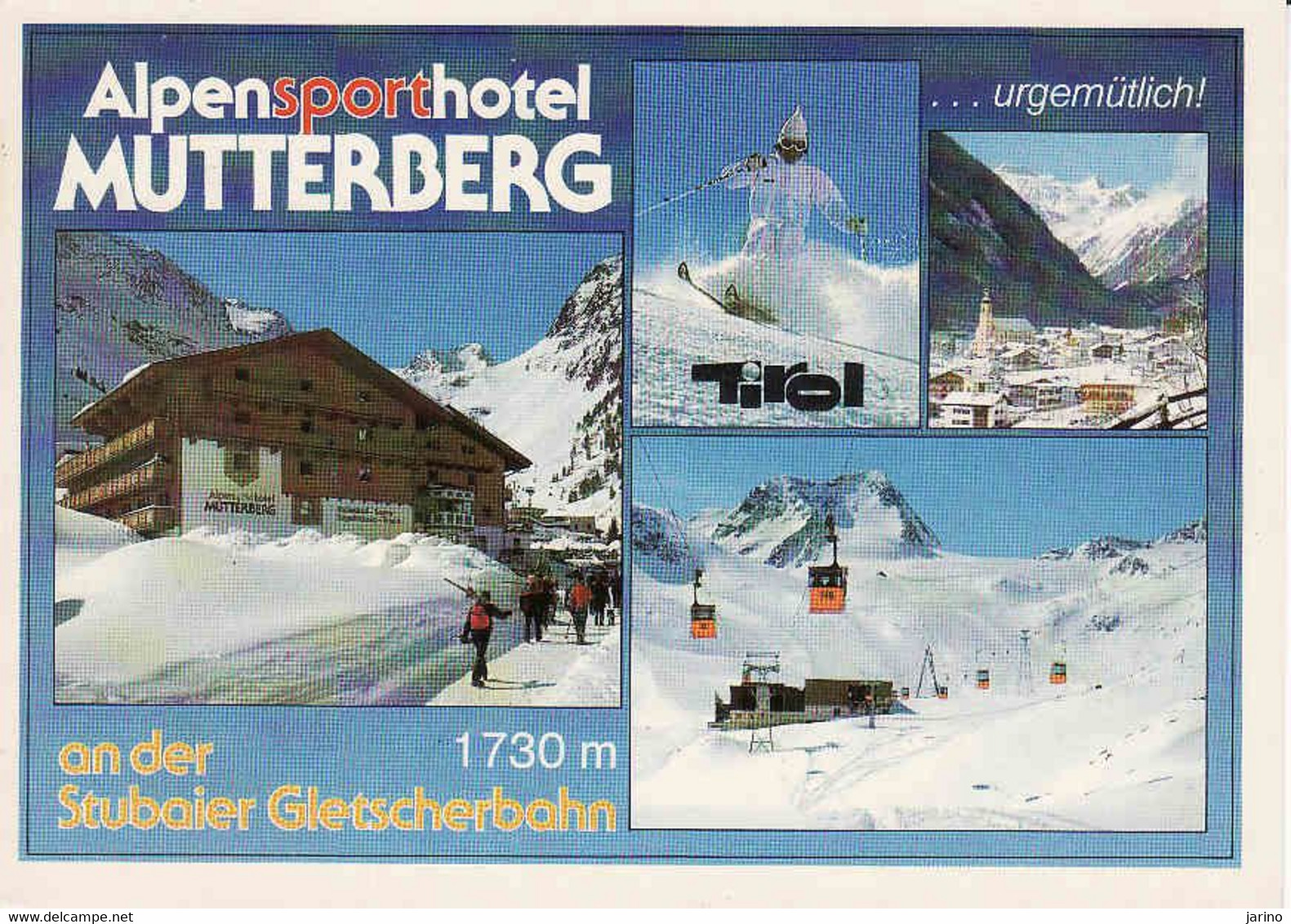 Austria > Tirol > Neustift Im Stubaital, Alpensporthotel Mutterberg, Bezirk Innsbruck-Land, Used 1987 - Neustift Im Stubaital