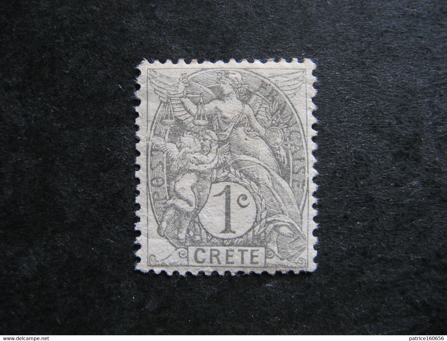 Crête: TB N° 1, Neuf X. - Unused Stamps