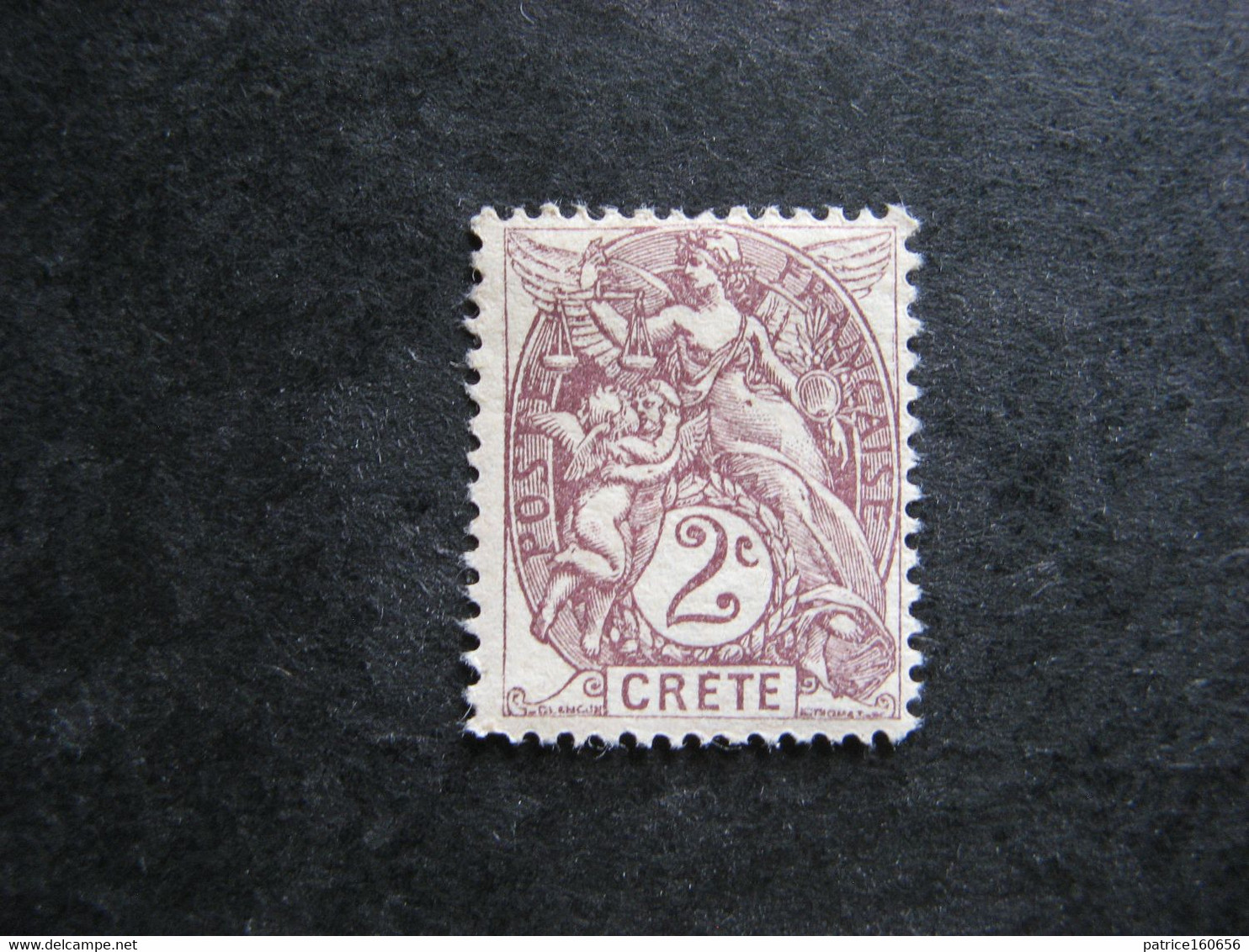 Crête: TB N° 2, Neuf X. - Unused Stamps