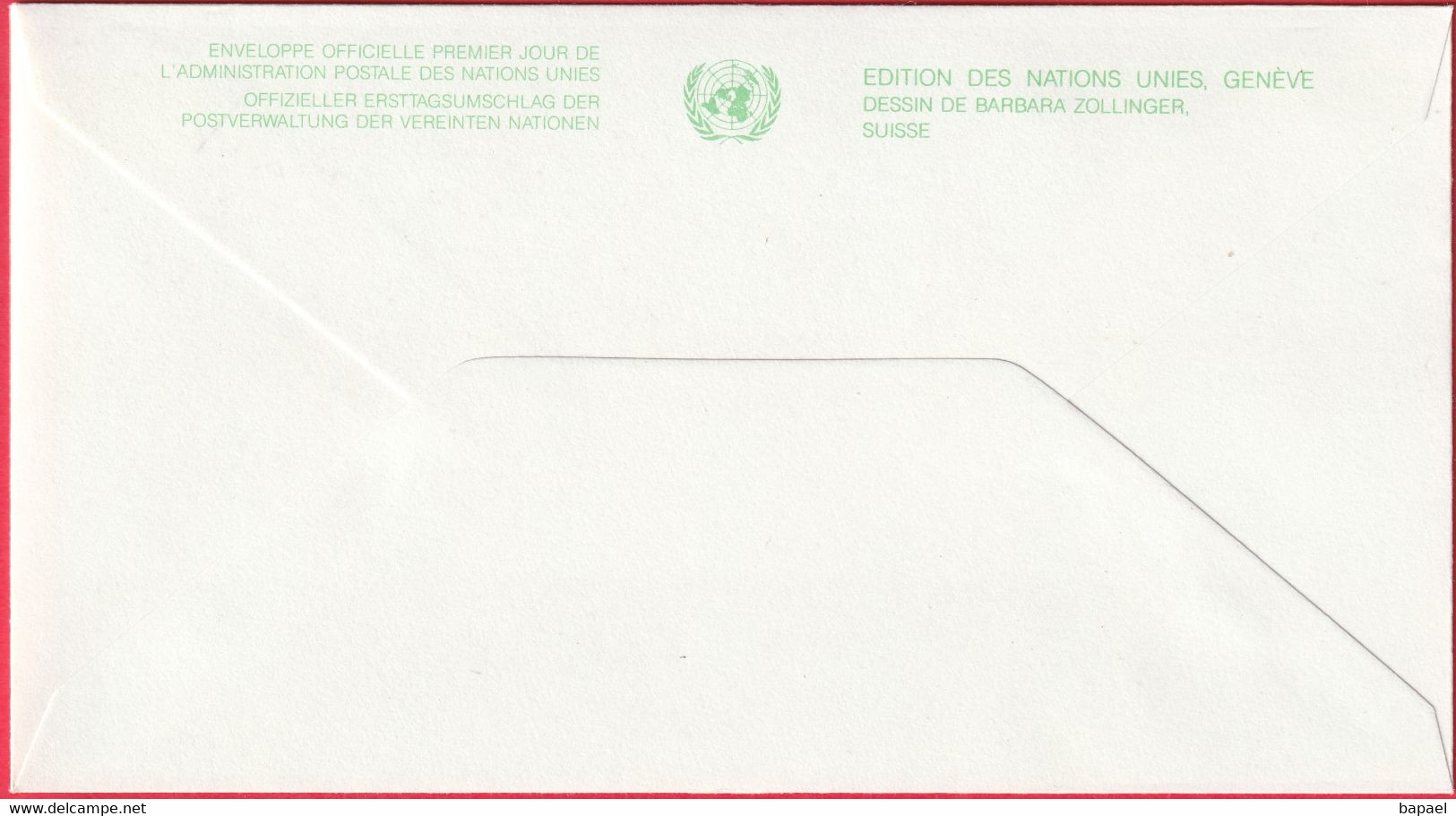 FDC - Enveloppe - Nations Unies - (New-York) (11-9-91) - Interdiction Des Armes Chimiques (Recto-Verso) - Briefe U. Dokumente
