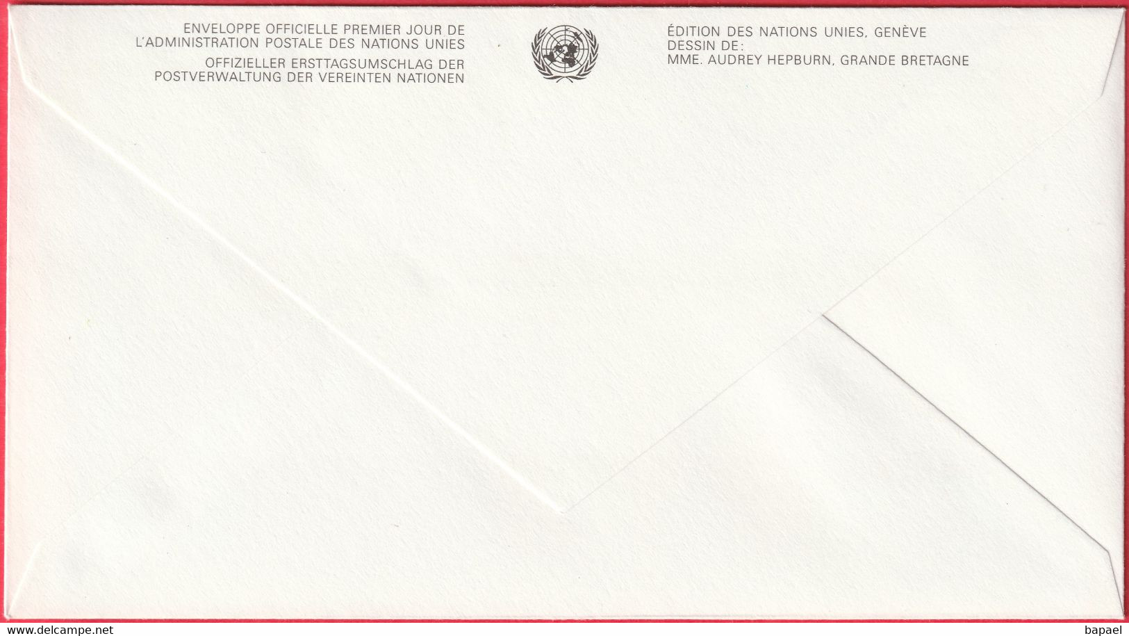 FDC - Enveloppe - Nations Unies - (New-York) (14-6-91) - Droits De L'Enfant (Recto-Verso) - Covers & Documents