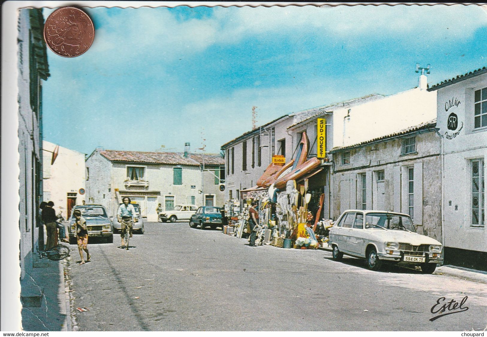 17 -  Carte Postale Semi Moderne De L'Ile De Ré   Les Portes    Place De La Liberté - Ile De Ré