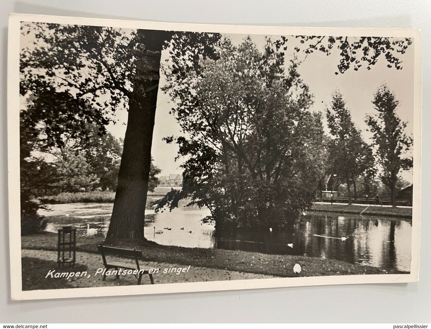 CPSM - PAYS BAS - KAMPEN - Plantsoen En Singel - Cachet  Landbouwtentoonstelling - 27 August 1958 - Kampen