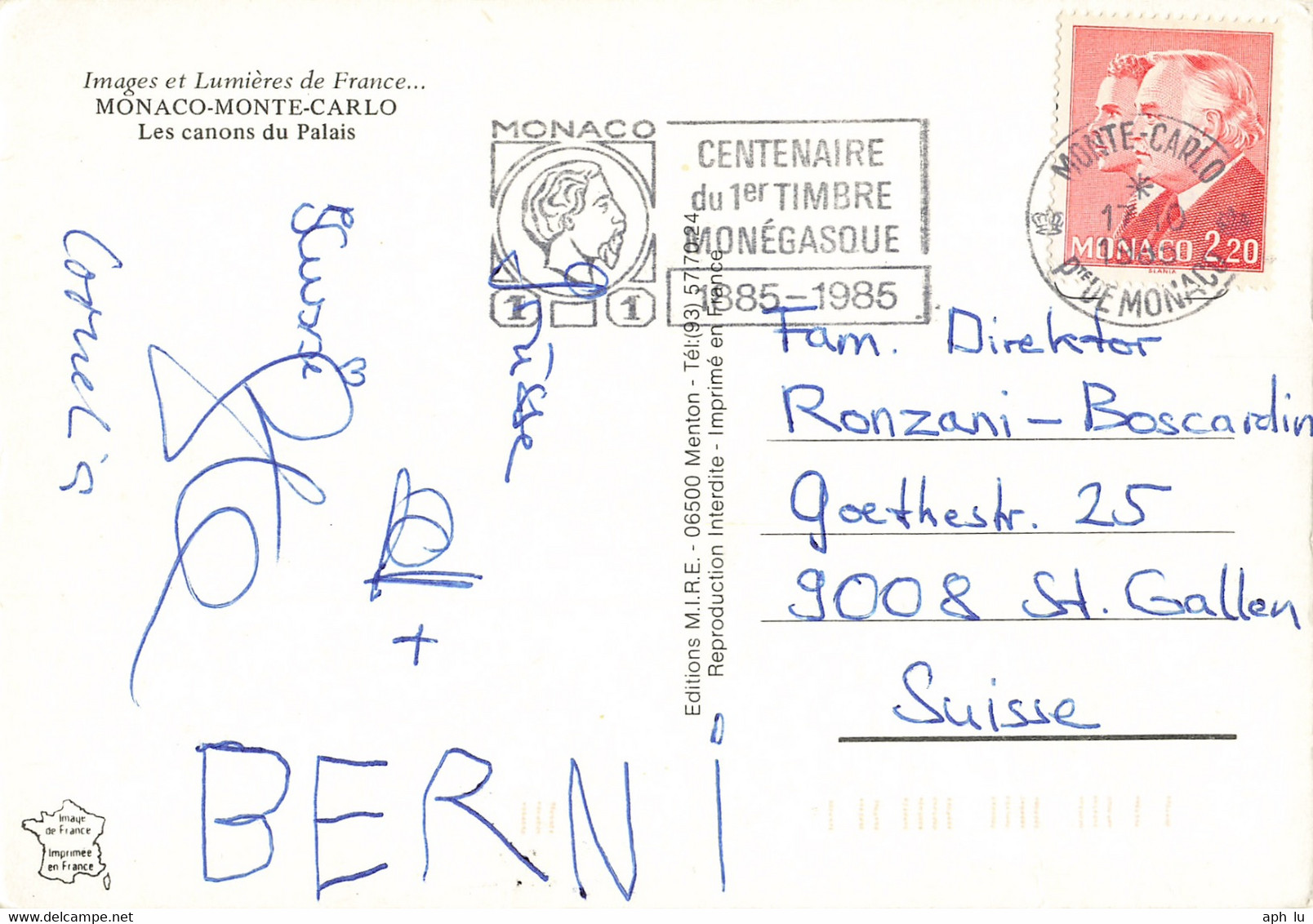 Ansichtskarte In Die Schweiz (ac6365) - Storia Postale