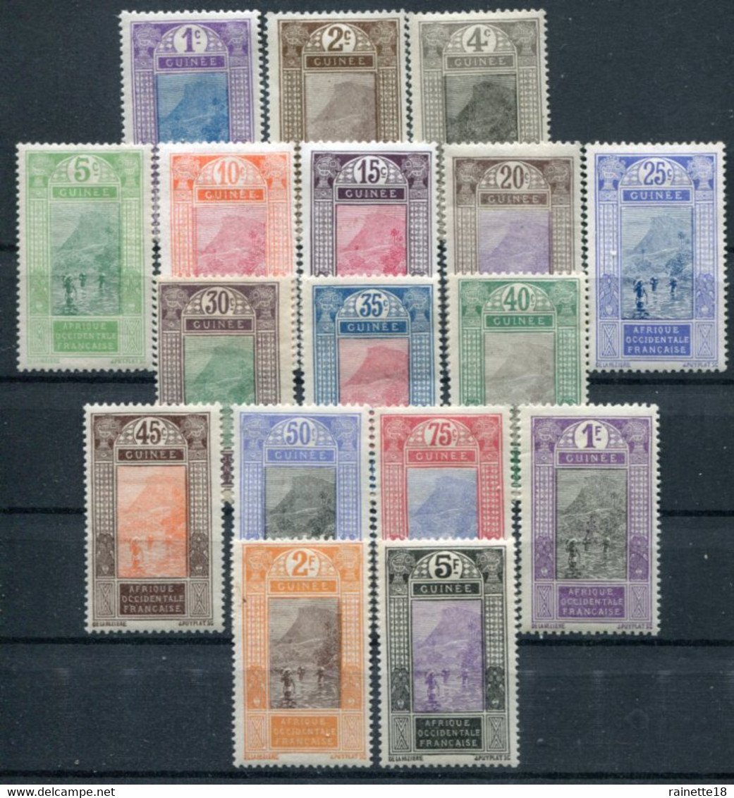 Guinée        63/79 * - Unused Stamps