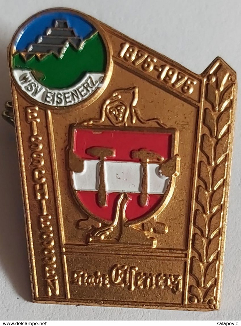 WSV EISENERZ EISSCHIESSEN Austria Ice Skating PIN A9/6 - Patinage Artistique