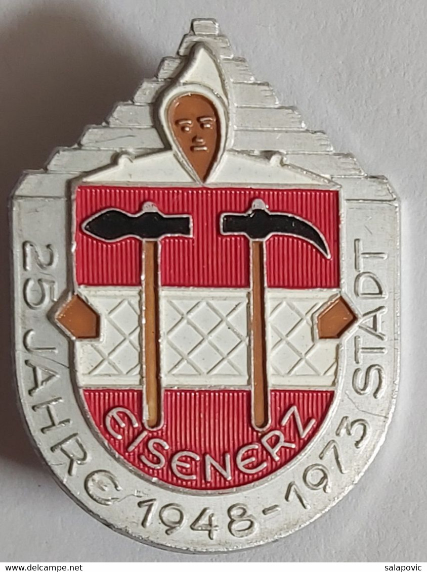 WSV EISENERZ EISSCHIESSEN Austria Ice Skating PIN A9/6 - Kunstschaatsen