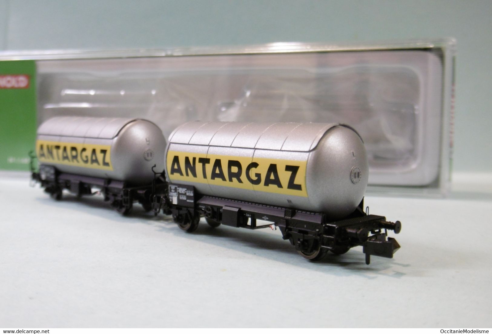 Arnold - 2 WAGONS CITERNES à Gaz Antargaz SNCF ép. III Réf. HN6478 Neuf NBO N 1/160 - Coches De Mercancía