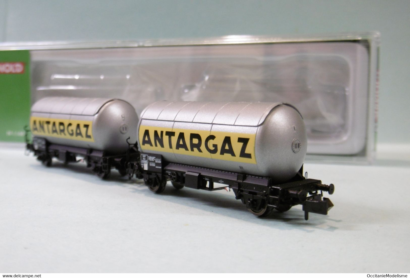 Arnold - 2 WAGONS CITERNES à Gaz Antargaz SNCF ép. III Réf. HN6478 Neuf NBO N 1/160 - Vagoni Merci