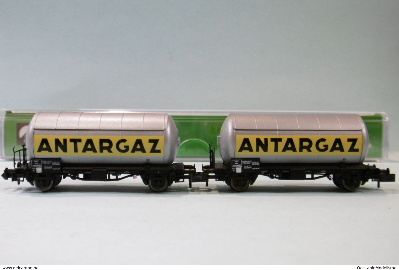 Arnold - 2 WAGONS CITERNES à Gaz Antargaz SNCF ép. III Réf. HN6478 Neuf NBO N 1/160 - Vagoni Merci