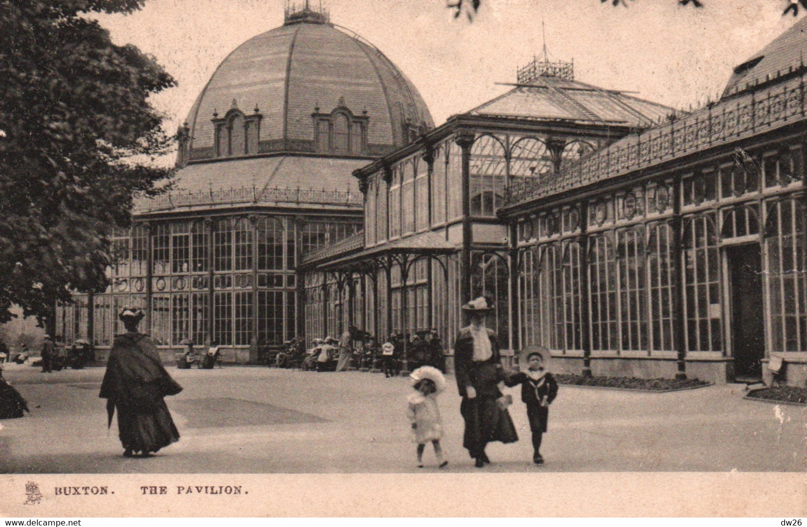 Buxton (Derbyshire) The Pavilion, Gardens  - Raphaël Tuck & Sons - Non Circulated Post Card N° 2027 - Derbyshire